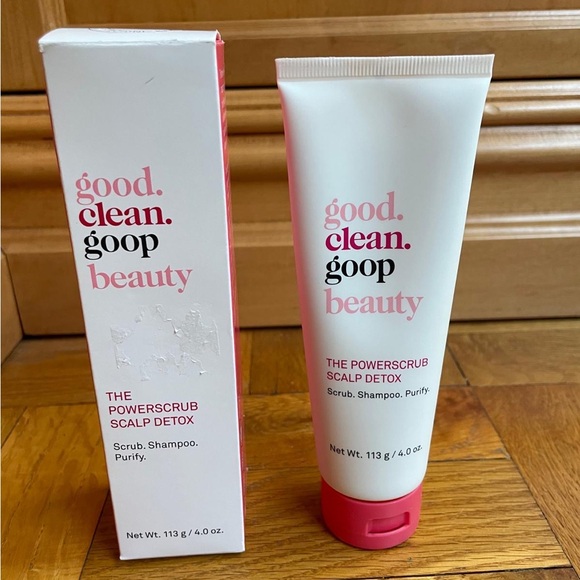 good.clean.goop Beauty The Powerscrub Scalp Detox - 4oz NWT - Picture 1 of 6